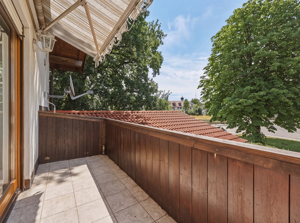 2. Balkon (Möblierung entfernt)