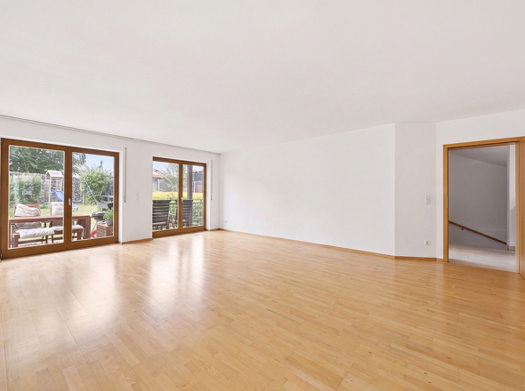 Wohnzimmer EG (Möblierung entfernt)