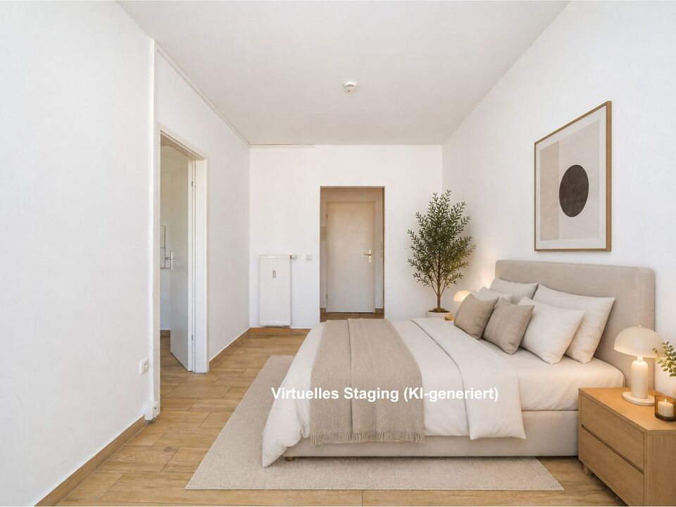 Zimmer 1 - virtuelles Staging (KI)