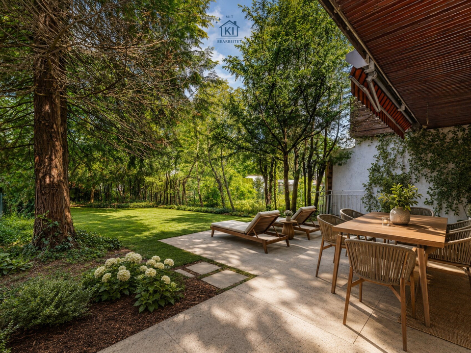 Rückwärtige Terrasse
