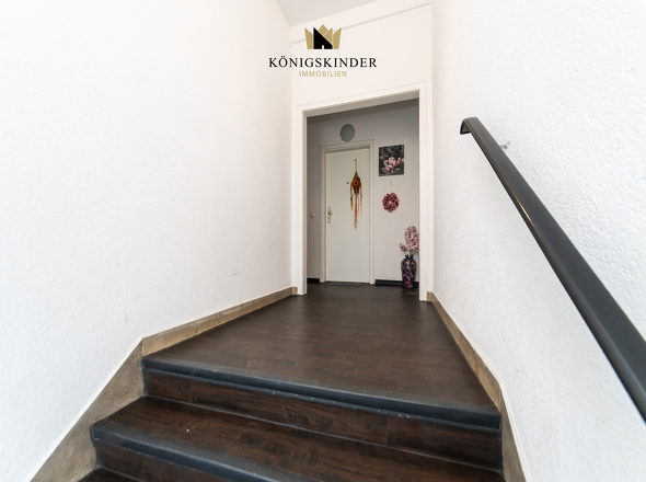 Treppen zur Wohnung