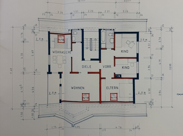 DG_Bemaßter Grundriss_Dachgeschoss
