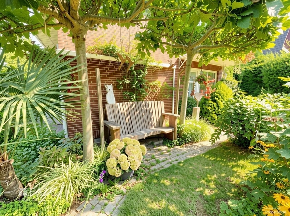 Garten  - (KI generiert)